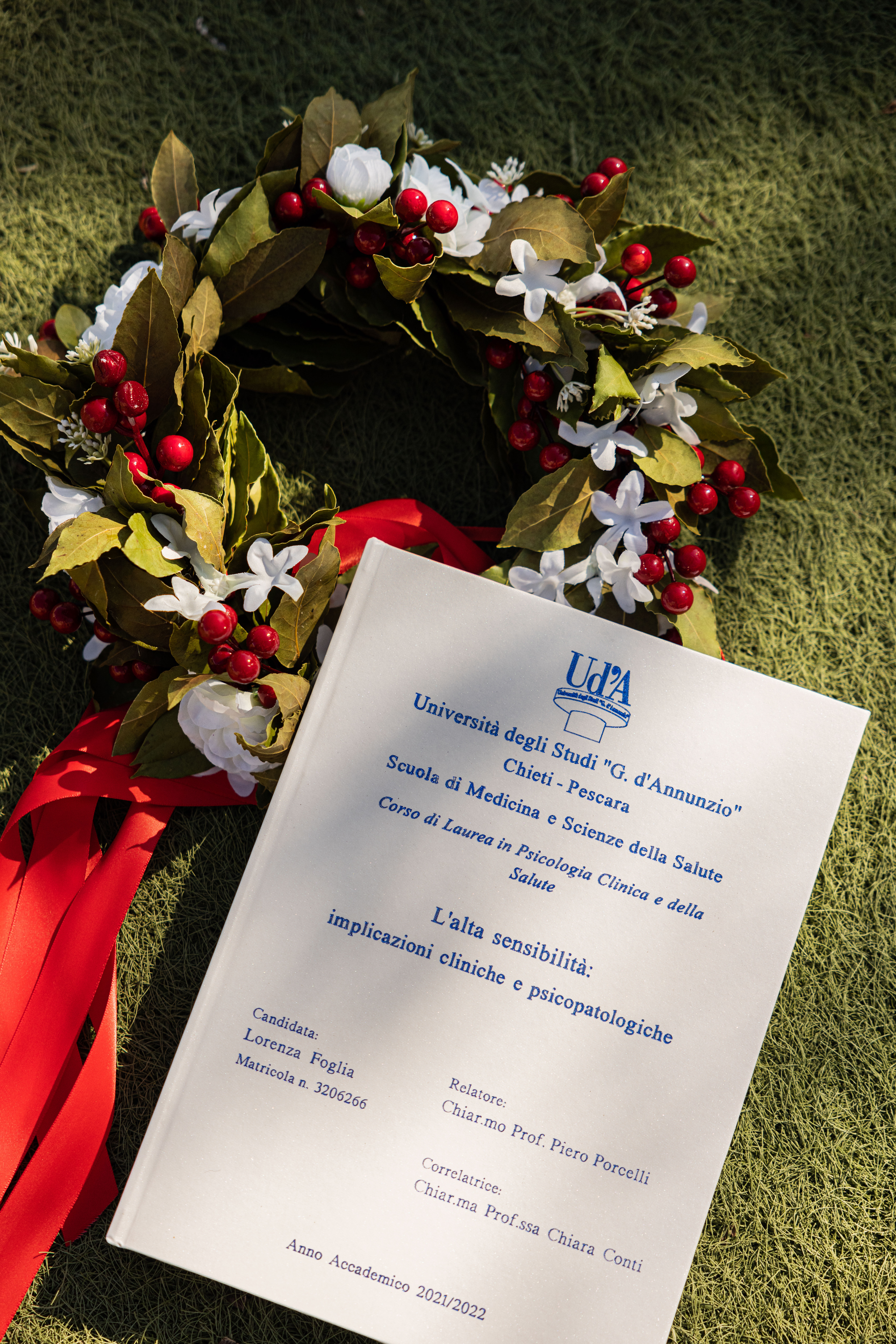 Dott.ssa Lorenza Foglia alla Laurea